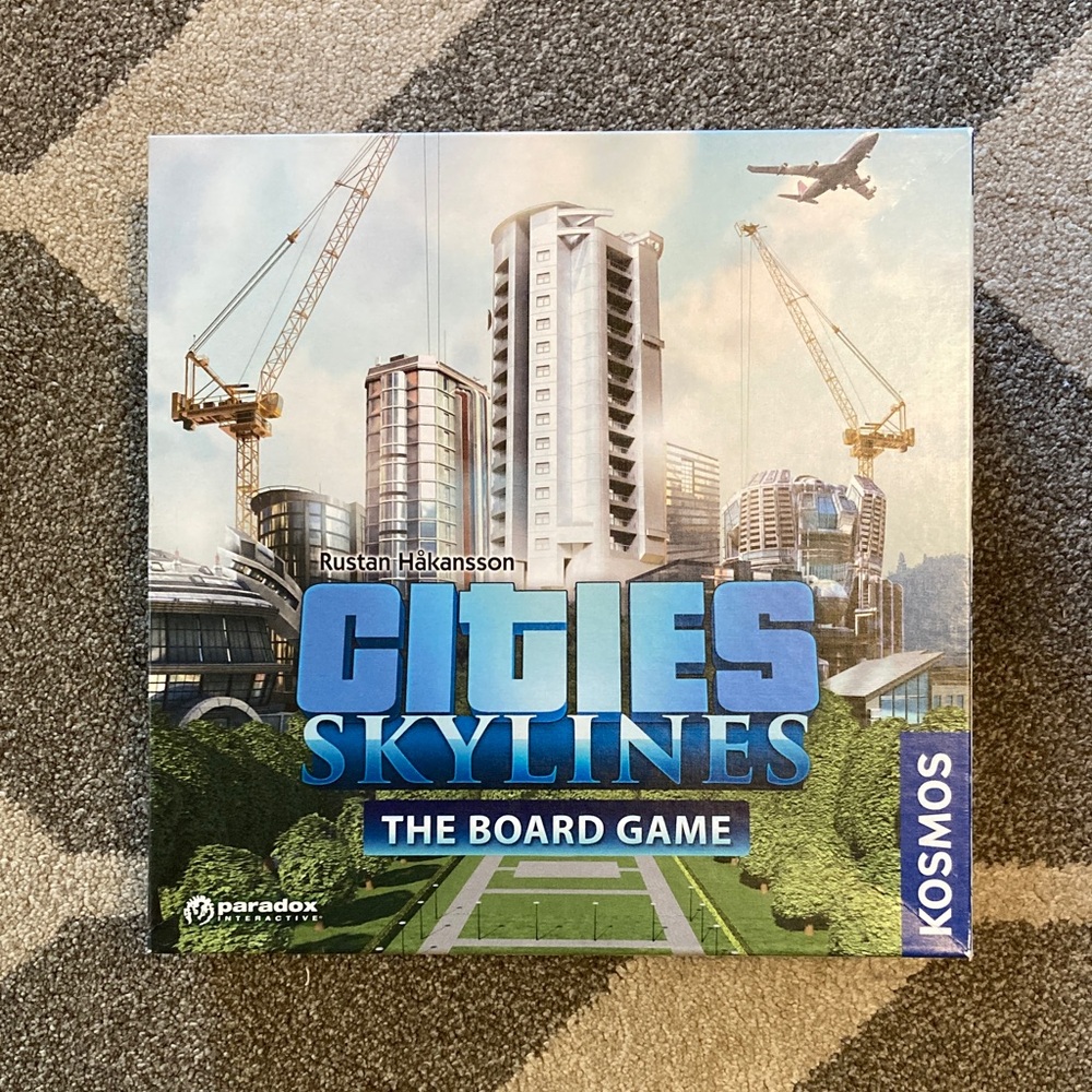 Cities Skylines Board Game - Blue